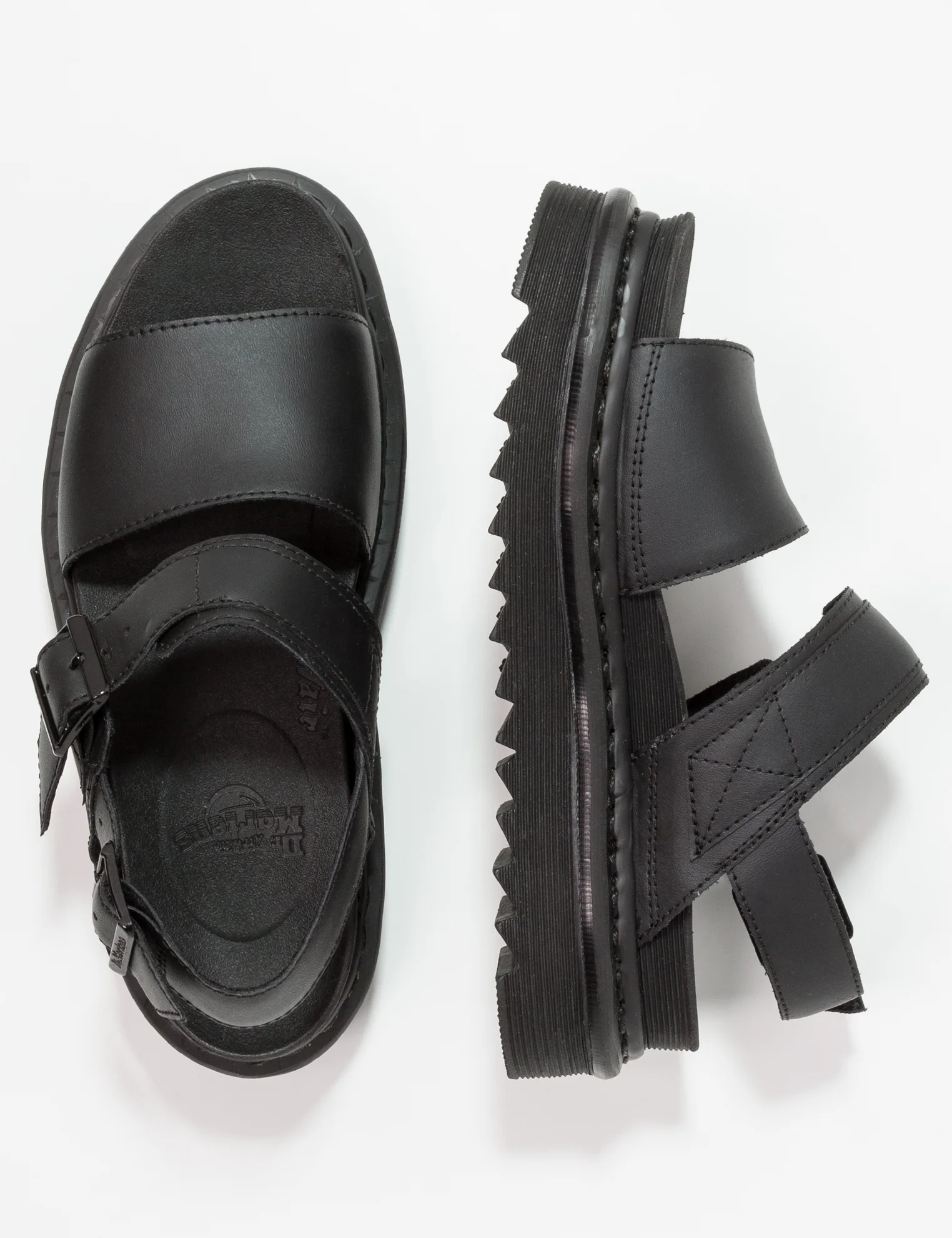 DR. MARTENS VOSS BLACK MONO – That Shoe Lady